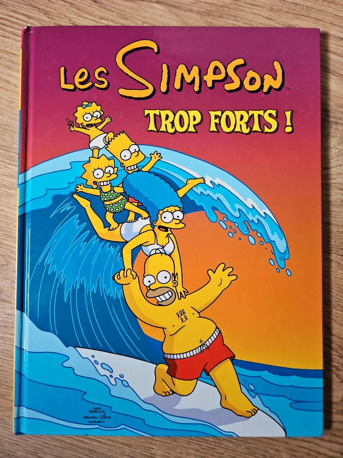 BD Les Simpsons. Trop forts !